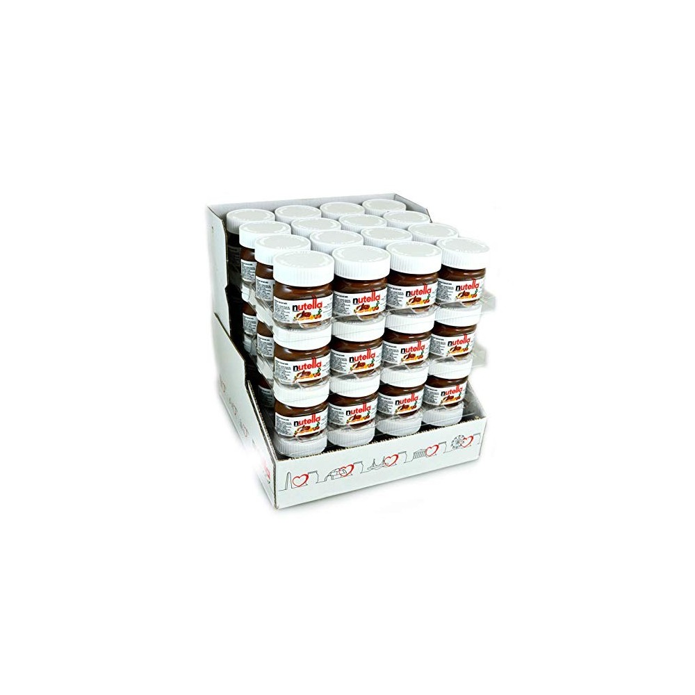 64 mini barattoli in vetro Nutella - Ferrero