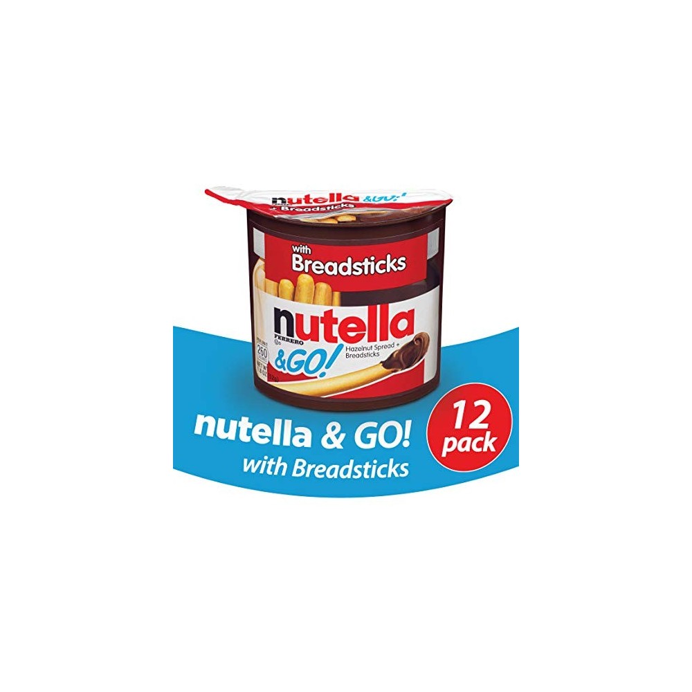 12 Snak Ferrero Nutella & Go da 52g
