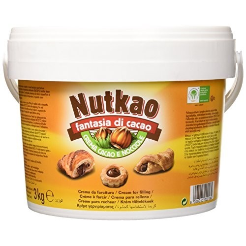 Secchio di crema al cacao e cocciole Nutkao