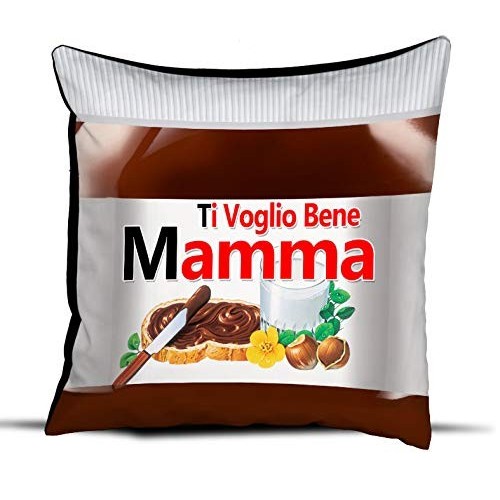 Cuscino design Nutella - Ti voglio bene mamma