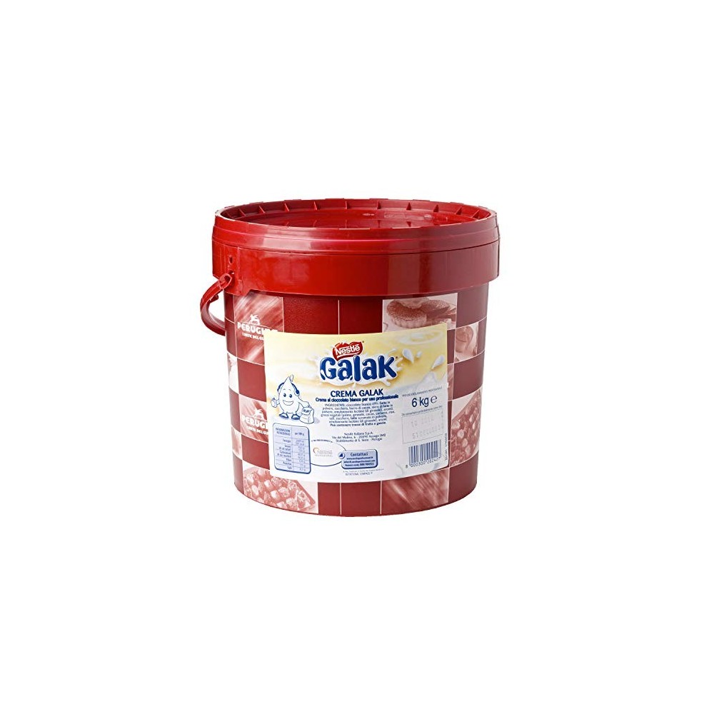 Crema al Cioccolato Bianco da 6 kg - Nestlé Galak