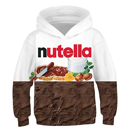 Maglia Nutella per bambini, stampa 3D