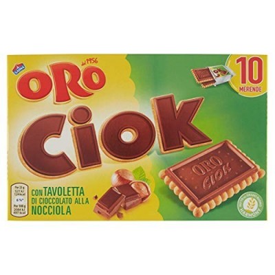Biscotti Oro Ciok Saiwa, tavolette al cioccolato da 250gr