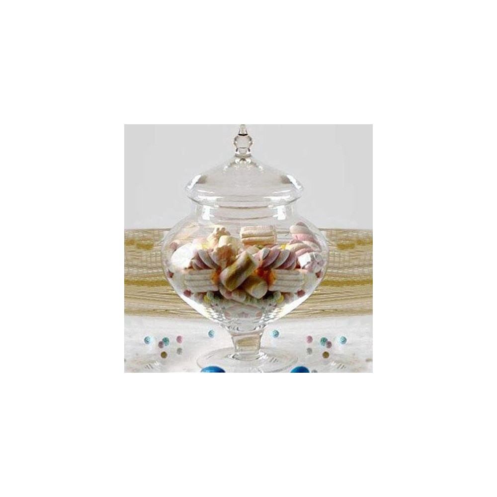 Ampolla per confetti e caramelle in vetro da 28cm