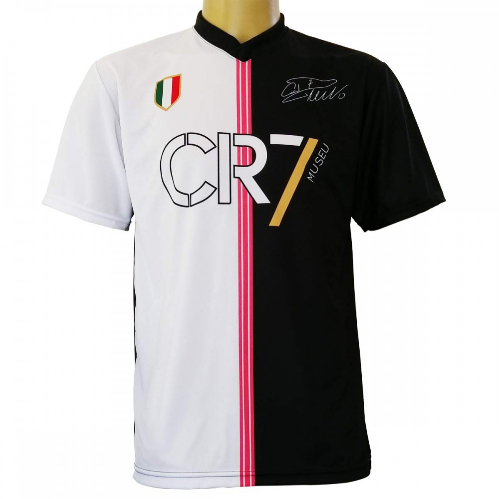 Juventus Juve Personalizzabile MAESTRI DEL CALCIO T-Shirt Maglia CELEBRATIVA Ronaldo CR7 Bambino F.C 