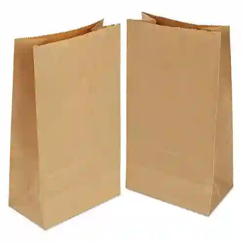 100 sacchetti carta Kraft da 9 x 18 x 5,5 cm