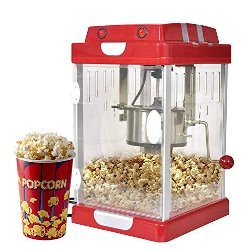 Macchina per Popcorn stile vintage da 310W