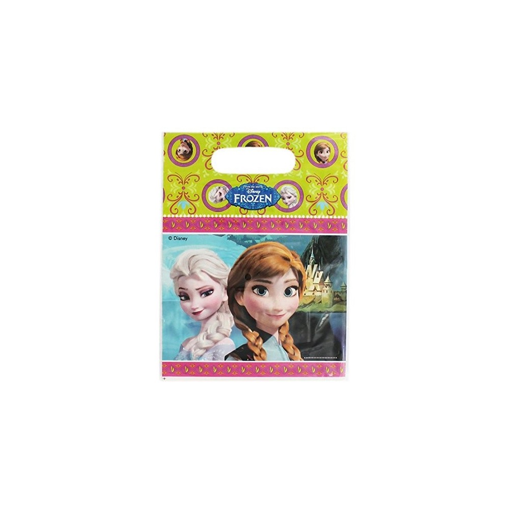 6 Sacchetti porta caramelle Frozen - Il Regno di Ghiaccio™