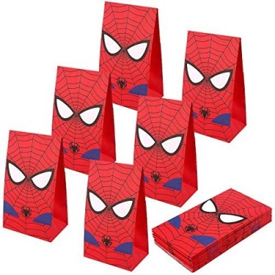24 bustine regalo Spiderman per feste di compleanno