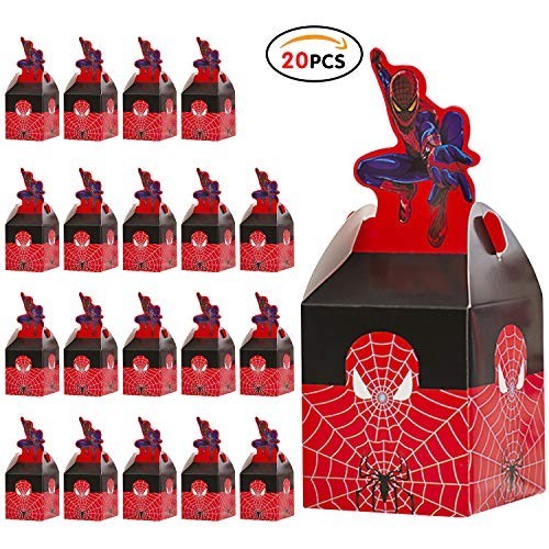 20 scatoline per caramelle Spiderman
