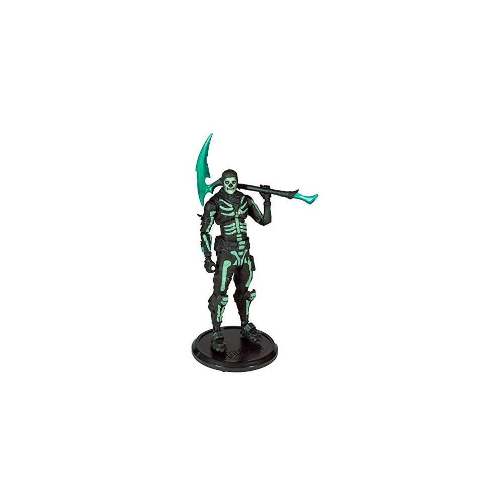 Action Figure Green Glow Skull Trooper - Fortnite