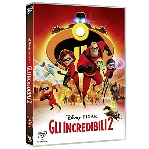 Film Gli Incredibili 2 in DVD e Blue Ray