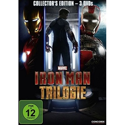 DVD Trilogia Iron Man - Marvel Studios