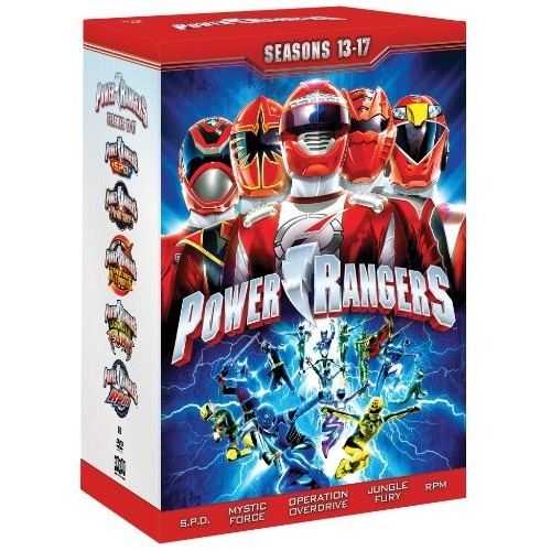Serie DVD Power Rangers: Season 13-17 22 Dvd