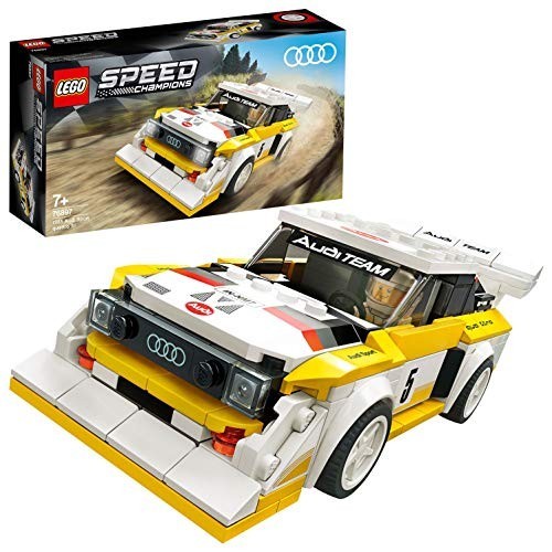 Modellino LEGO Speed Champions Audi Sport quattro S1 del 1985