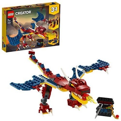 Gioco LEGO Creator 3 in 1 drago, tigre e scorpione