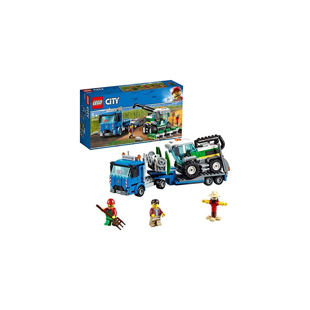 Gioco LEGO City Trasportatore di mietitrebbia con 2 personaggi