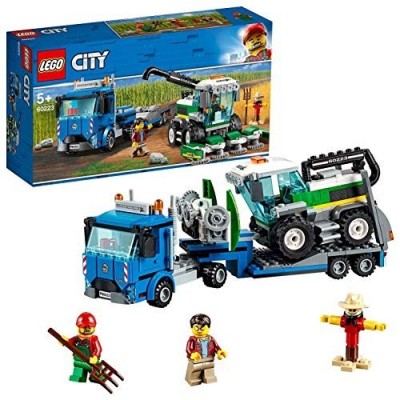 Gioco LEGO City Trasportatore di mietitrebbia con 2 personaggi