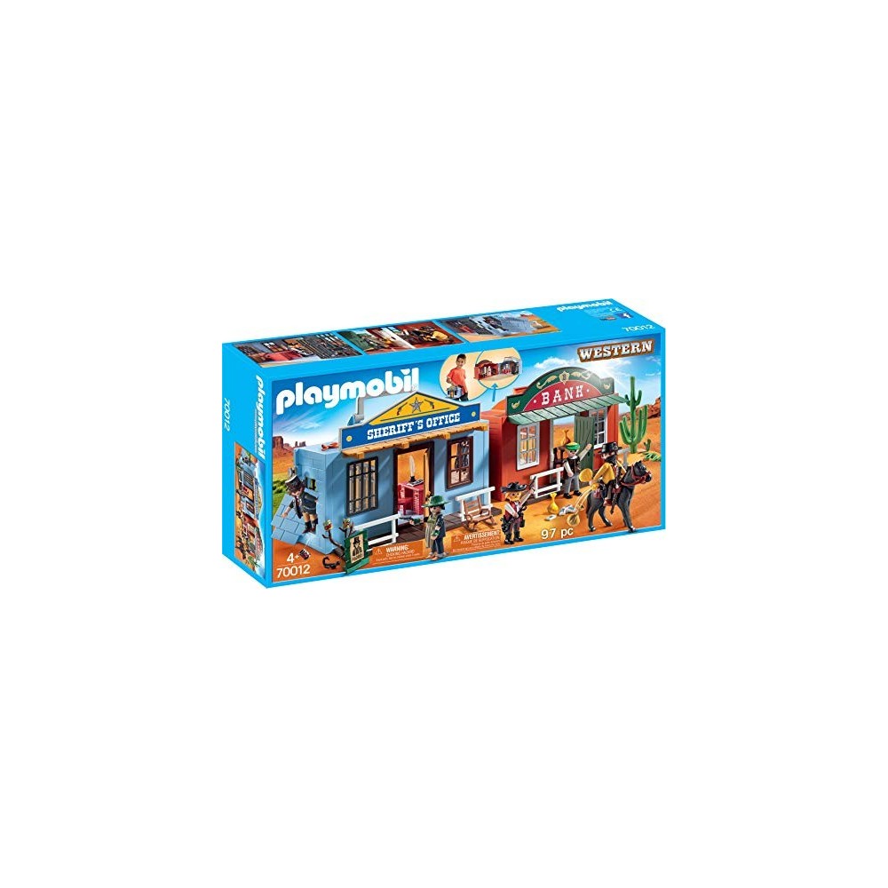 Giocattolo Villaggio Western portatile - Playmobil