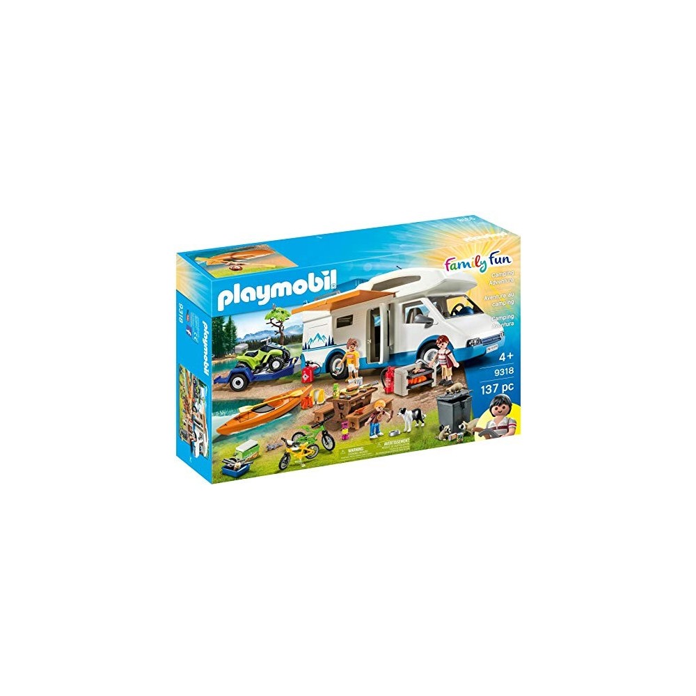 Giocattolo Camper con Quad e Canoa - Playmobil Family Fun