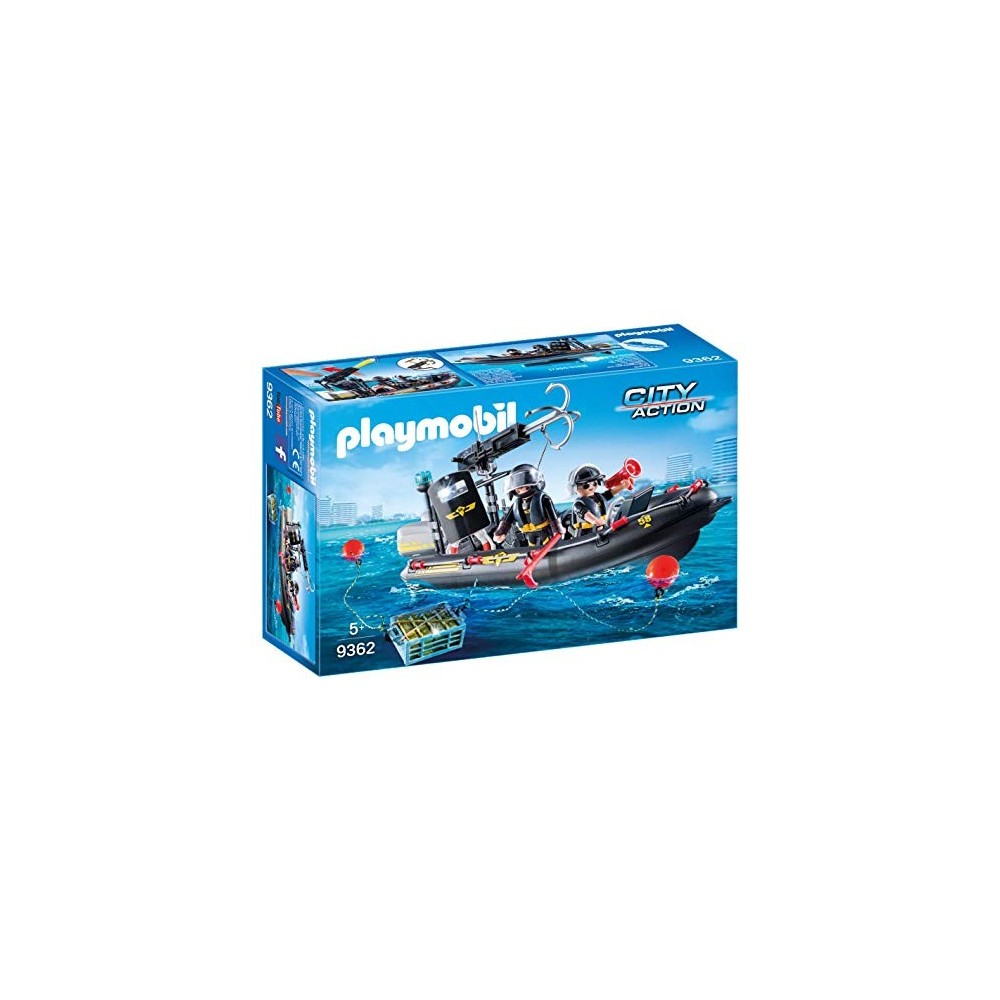 Gommone unità speciale con refurtiva - Playmobil City Action