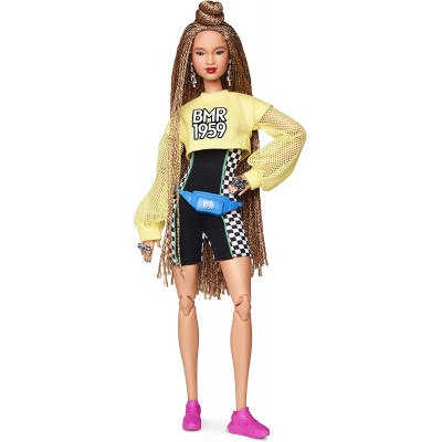 Bambola Barbie con chignon e Look Sportivo, streetwear