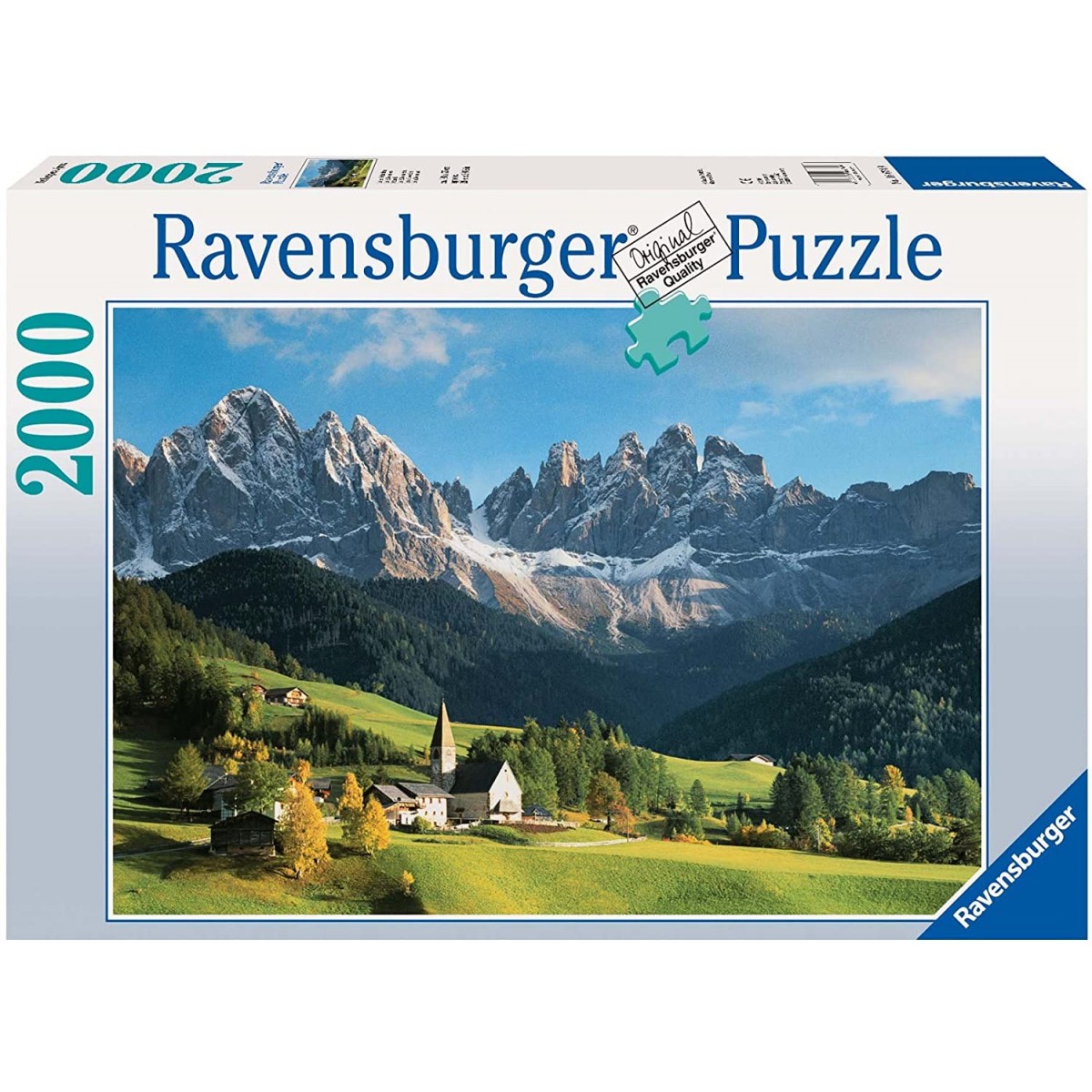 Puzzle Dolomiti con 2000 Pezzi - Ravensburger