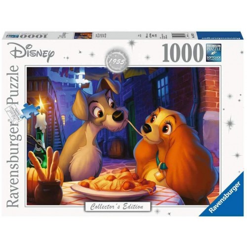 Puzzle Lilli e il Vagabondo da 1000 Pezzi - Ravensburger