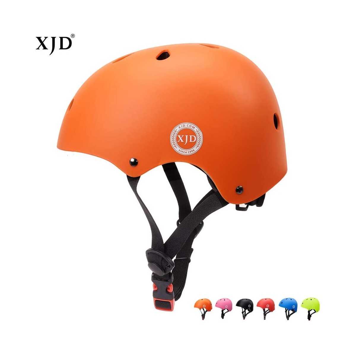 Casco Bici MTB Helmet per bambini, colore arancione
