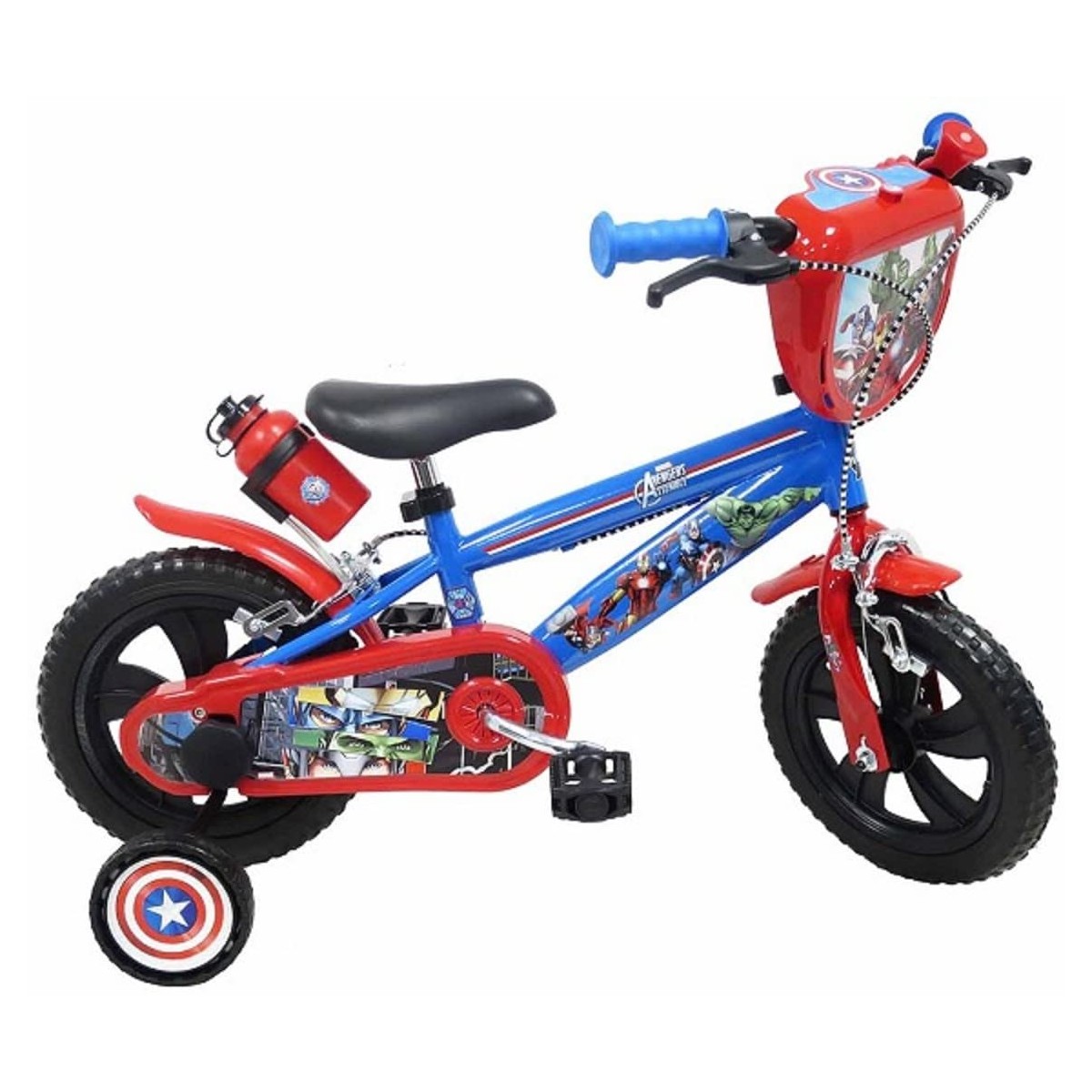 Bicicletta Avengers da 12 pollici - Marvel, in acciaio