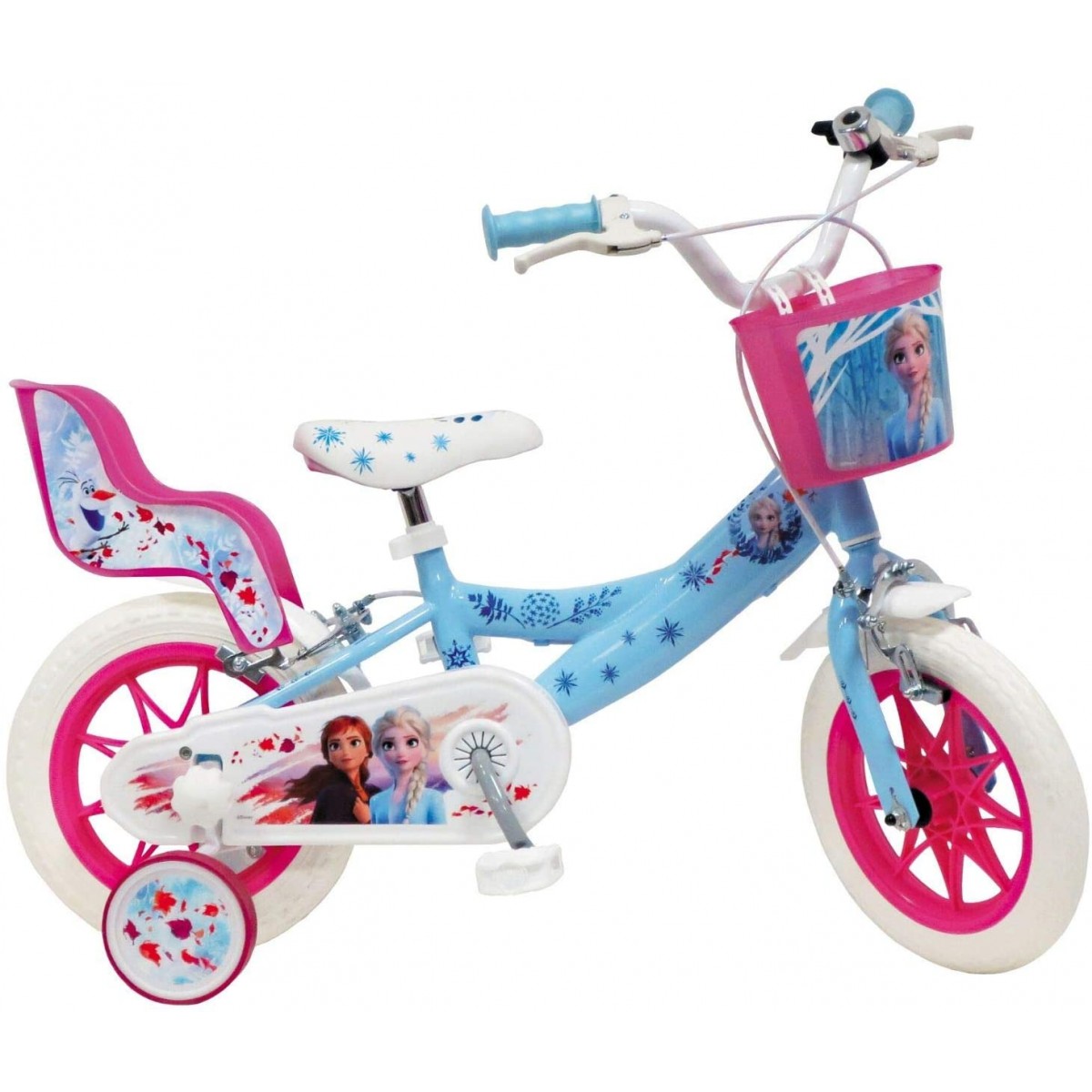 Bicicletta Frozen Disney 3/5 anni con rotelle