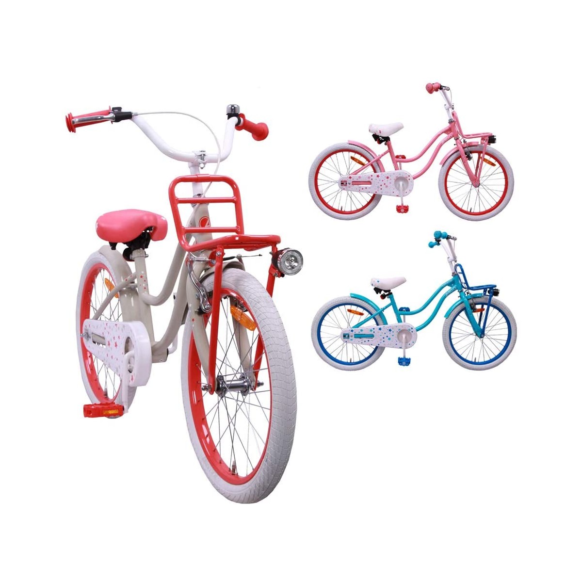 per 5-9 Anni 20 Bicicletta Bambini Superstar - Rosa AMIGO 