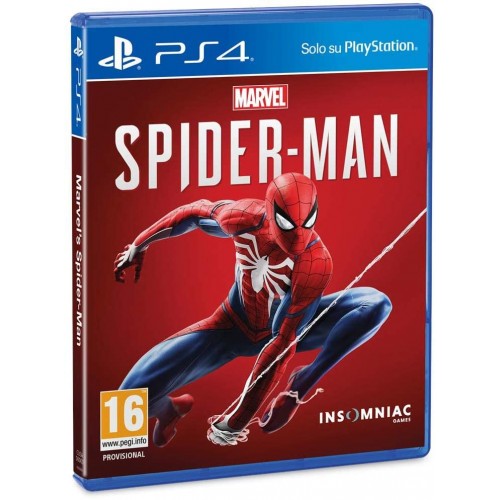 Videogame Spider-Man Marvel per PlayStation 4