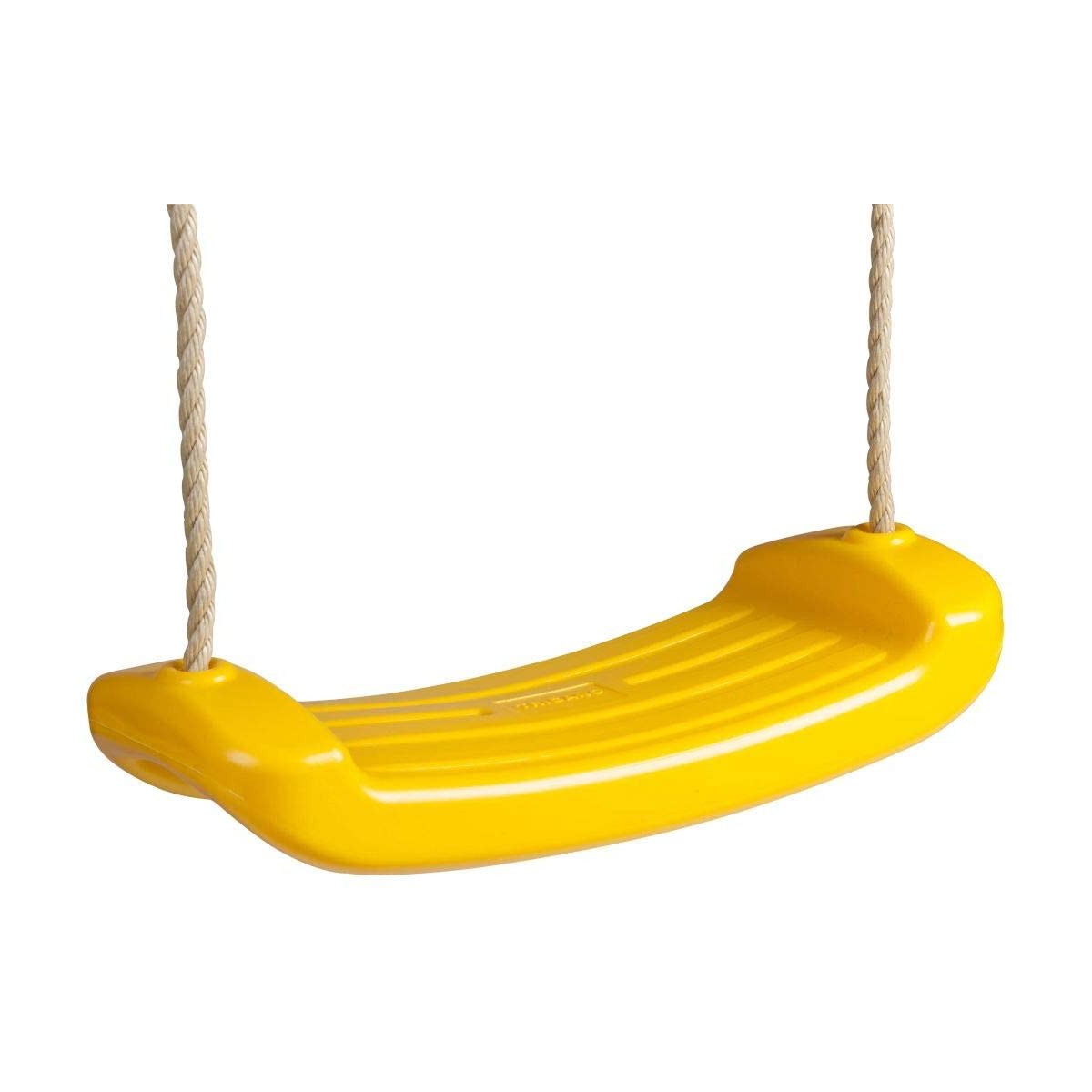 Seduta gialla in plastica per altalene, ricambio accessorio
