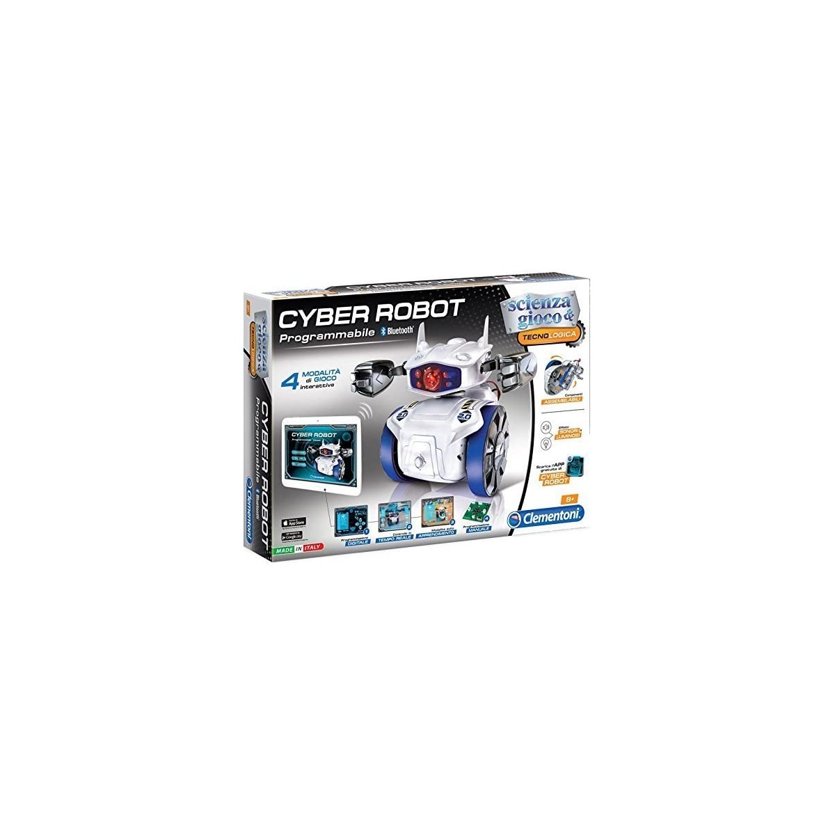 Cyber Robot didattico - Clementoni, giocattolo educativo