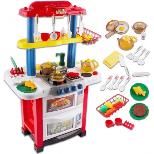 Cucina Happy Little Chef con accessori - deAO