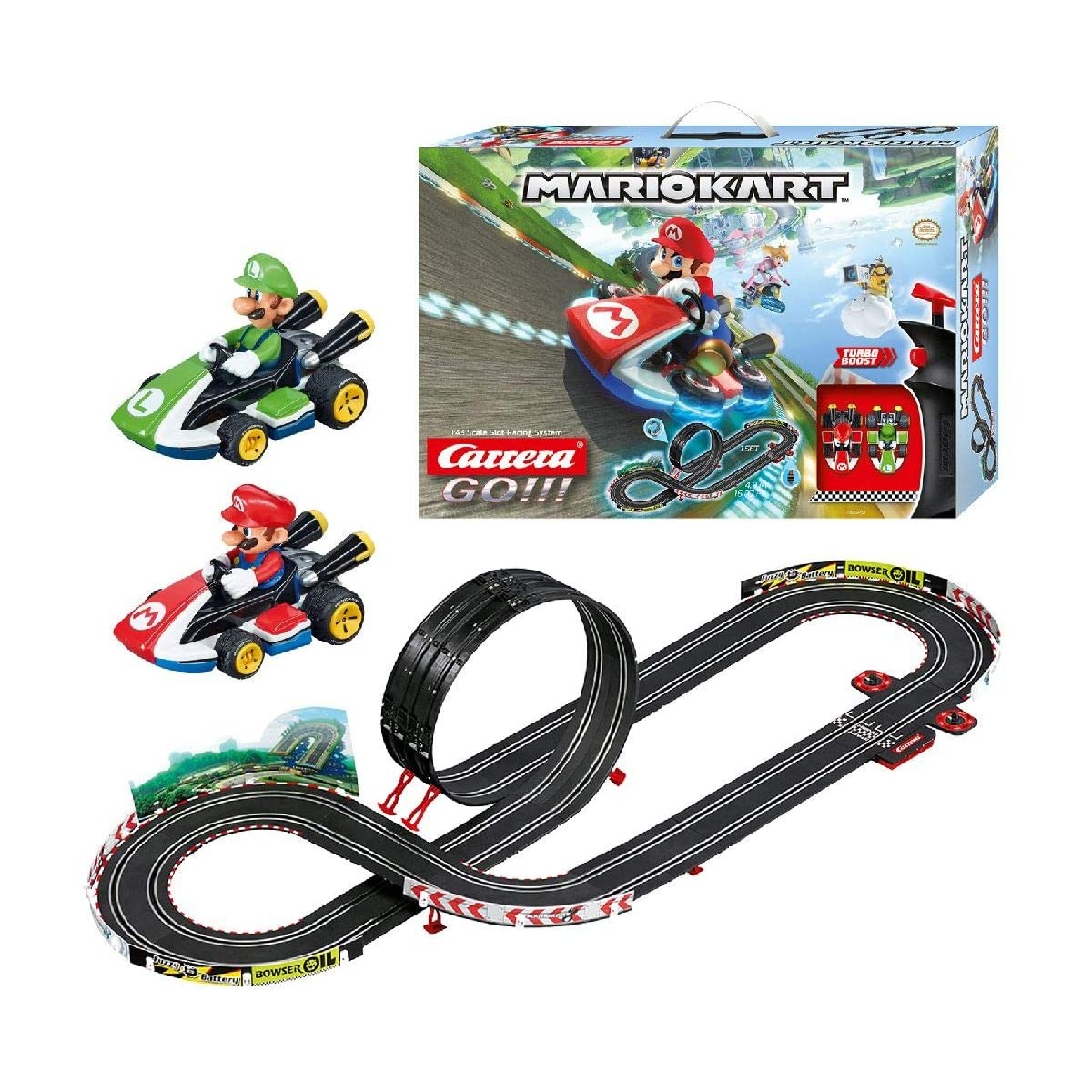 Pista da corsa elettrica Mario Kart - Carrera