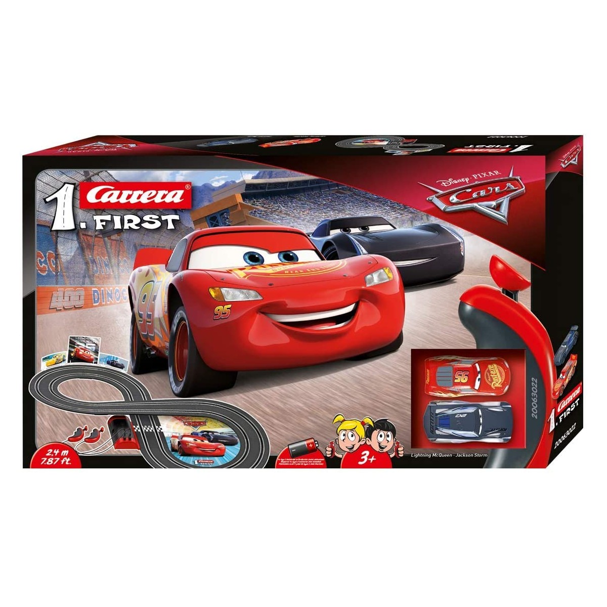 Pista da corsa Cars Disney 1 first - Carrera