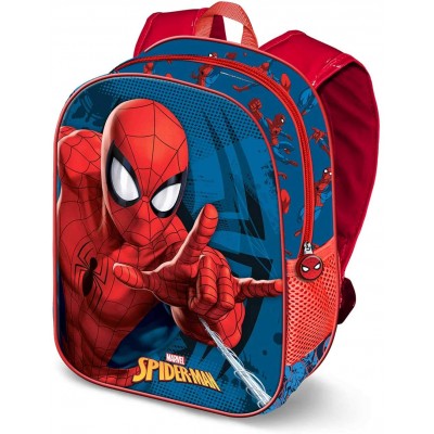 Zaino 3D Spiderman per l'asilo, con stampe in rilievo