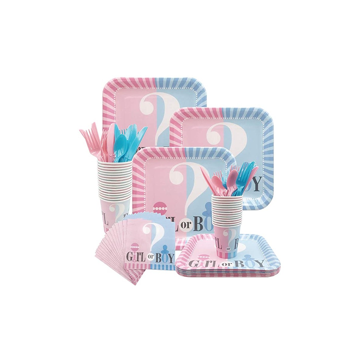 Kit per 16 persone Baby Shower