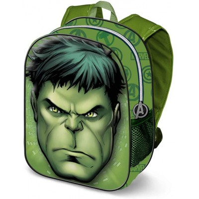 Zaino Hulk 3D - Avengers Marvel con frontale in rilievo