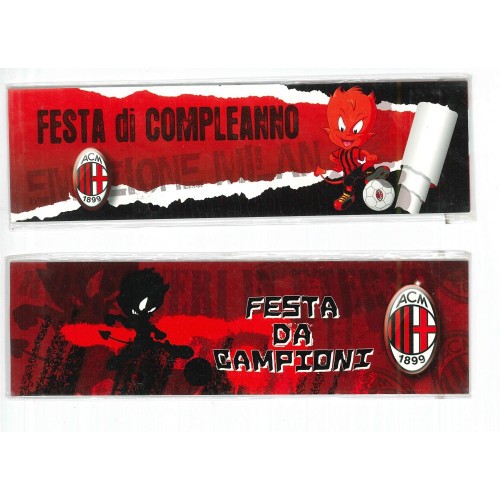 Inviti compleanno A.C Milan