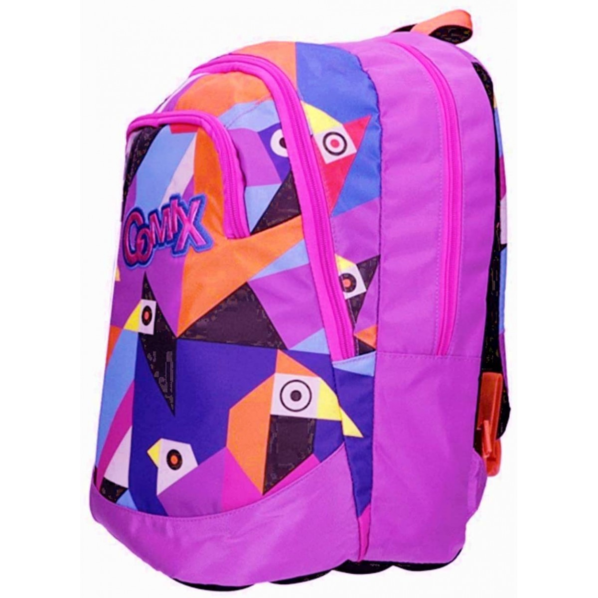 Zaino scuola Comix Fluo unisex Colori assortiti