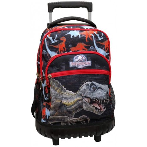 Zaino Trolley Jurassic World - Jurassic Park, per la scuola