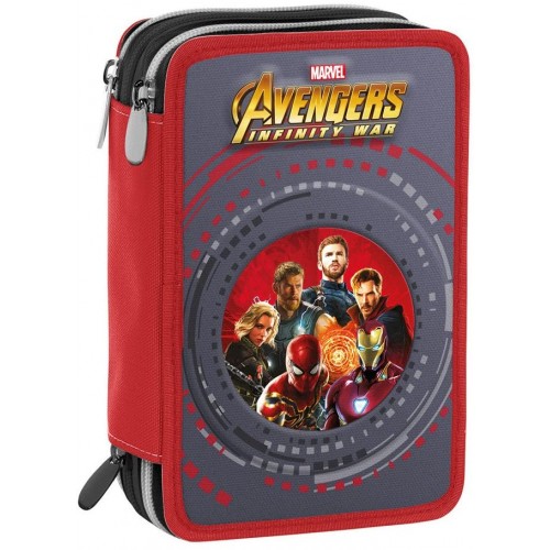 Astuccio 3 Zip Avengers Infinity War - Marvel - Seven Original