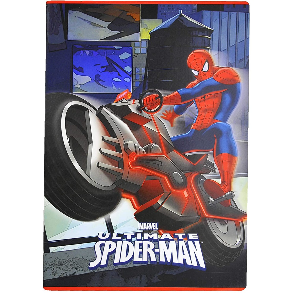 Quaderno quadretti Spiderman - Marvel, A4 Rigatura 10mm