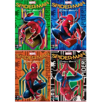 Set da 5 Quadernoni Maxi A4 Seven - Spiderman Homecoming