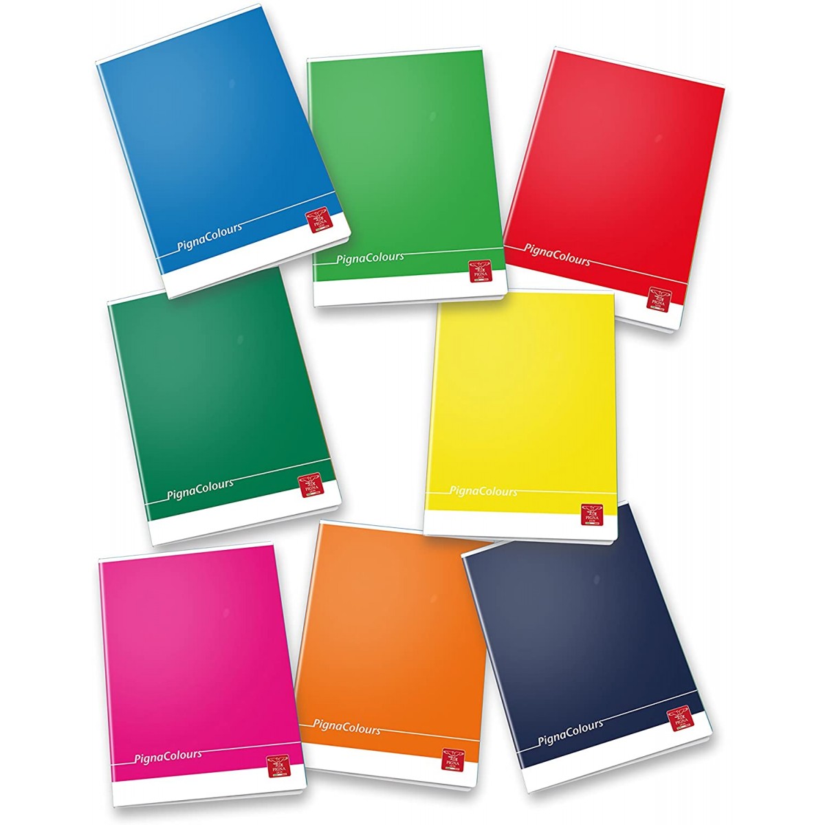 Set 10 quaderni Maxi Pigna a righe R1, Pigna Colours