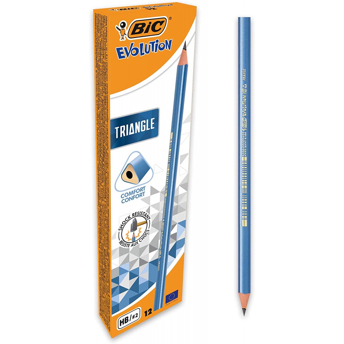 Confezione da 12 Matite BIC Evolution Triangle