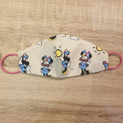 Mascherina protettiva bambini - Minnie Mouse, in cotone